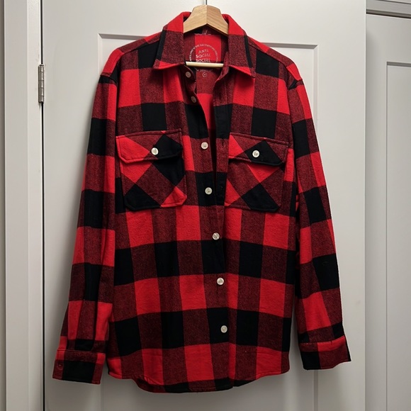 Anti Social Social Club Frantic Flannel - Picture 3 of 4